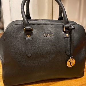 Furla Elena medium leather satchel